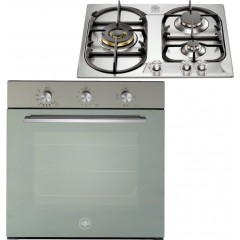 La Germania F60 5 LAG G K X + P650 1 D9 XT Φούρνος Αερίου άνω Πάγκου 57lt με Εστίες Αερίου Π59.5εκ.